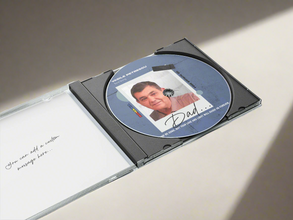 In Loving Memory- Personalized Song CD & Digital Playback- Custom Memorial Song, Personalized Memorial Gift, Custom Tribute Keepsake